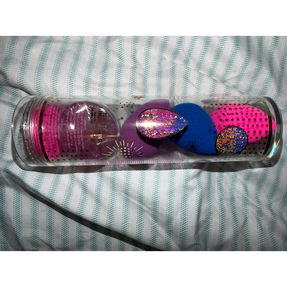 Beautyblender‎ Turn The Blend Around 6 Piece Makeup Sponge and Cleanser Set New